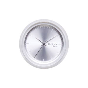 Mechanizm O clock Time Satin perlato Bianco