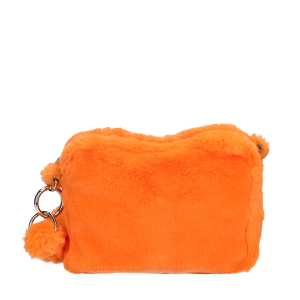 Torebka O bag glam ecopelliccia Fluo arancione