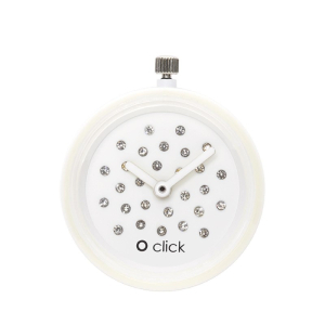 Mechanizm O Clock Click | Cristal Bianco