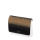 Klapka O bag glam Boiled wool Nero Sabbia