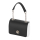 Klapka O bag pocket Tumbled effect con manichetto Nero