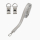 Pasek Naramienny Extraslim 110 + Clip Saffiano Silver