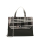 Torebka O bag soft smooth mini con Pattina check Nero