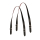 Uchwyty Linear con fibbietta Nero