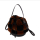 Torebka O bag Jar lapin check synthetic fibre Nero Bark