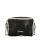 Torebka O bag glam tessuto sintetico effetto montone Nero