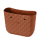 Body O bag standard capitonne Burnt red
