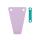 Klapka O bag city Glicine acqua