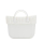 Opaska O bag standard Lana coste larghe Bianco