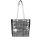 Torebka O bag market pied de poule PVC Bianco nero