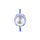 Zegarek O clock active Maya blu