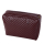Organizer O bag urban Effetto nappa matelasse Bordeaux oro