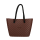Torebka O bag urban matelasse Marrone scuro