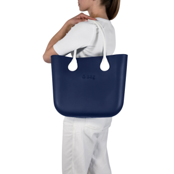 Torebka O bag standard Blu navy