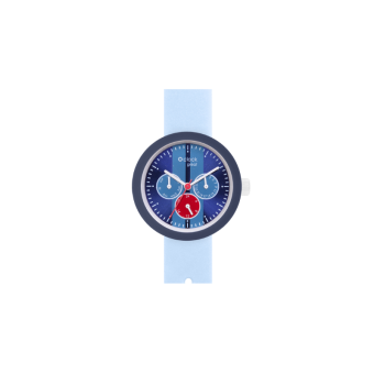 Zegarek O clock shift great satin Celeste