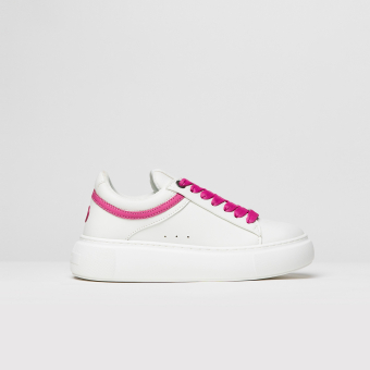 Sneakersy damskie rio bianco/pink