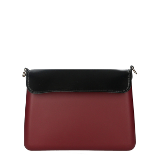 Torebka O bag glam Bordeaux
