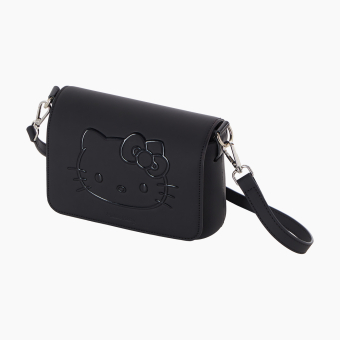 Torebka O bag pocket hello kitty Nero