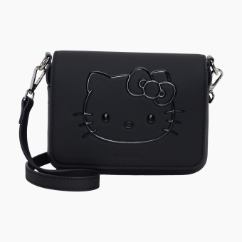 Torebka O bag pocket hello kitty Nero