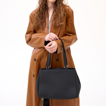 Torebka O bag vienna Gommato Nero