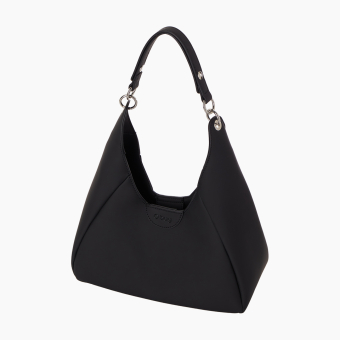 Torebka O bag ginevra Gommato Nero