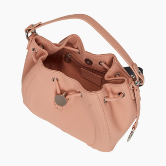 Torebka O Bag Joy Tessuto Gommato Blush