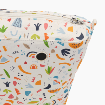 Organizer O Bag Standard Tessuto Doodle Milk