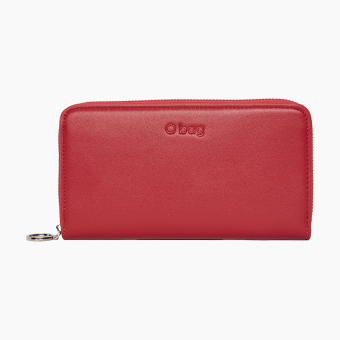 Portfel O wally zurigo Sintetico nappa easy Rosso scarlatto