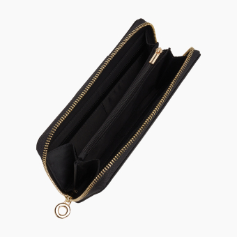 Portfel O Wally Fashion Nylon Black