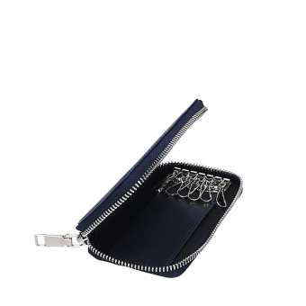 Etui na klucze Simil pelle vernice Blu navy