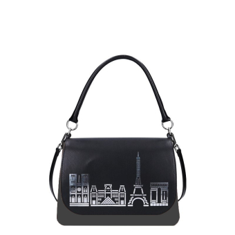 Torebka O bag glam Grafite