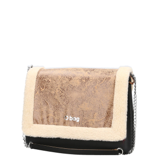 Torebka O bag glam Nero