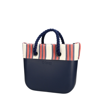 Torebka O bag mini Blu navy