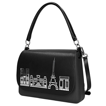 Torebka O bag glam Nero