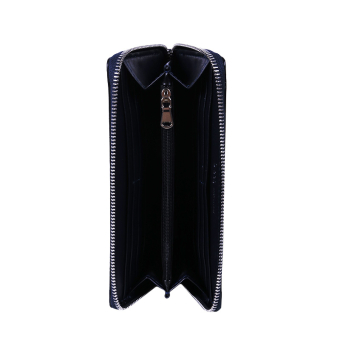 Portfel O wally Simil pelle nappa Blu navy