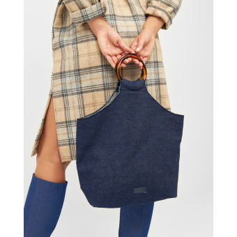 Torebka O bag rings Denim Indigo