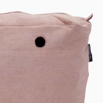 Organizer O bag Standard Scamosciato Old Pink