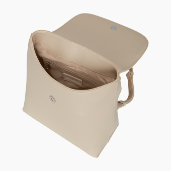 Plecak O bag Budapest Tessuto SinteticoNappa Easy Smoke Sand