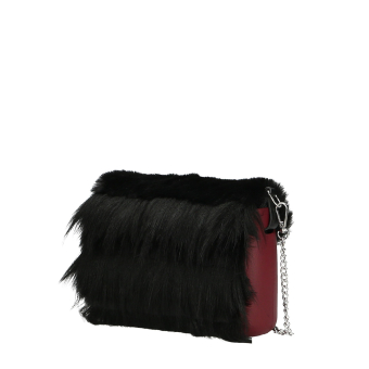 Torebka O bag pocket Bordeaux