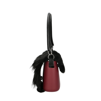 Torebka O bag pocket Bordeaux