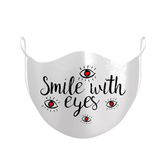 Maseczka Smile eyes Bianco