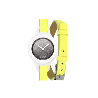 Zegarek O clock click shift Fluo giallo