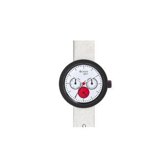 Zegarek O clock shift great simil pelle Silver