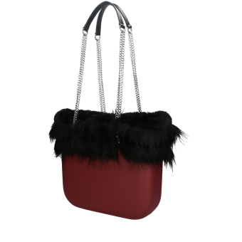 Torebka O bag mini Bordeaux