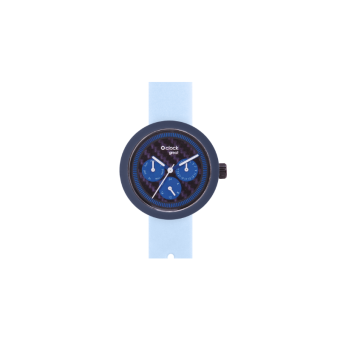 Zegarek O clock shift great satin Celeste