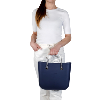 Torebka O bag mini Blu navy