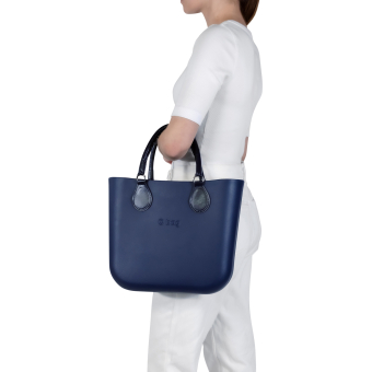 Torebka O bag mini Blu navy