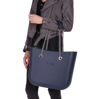 Torebka O bag standard Blu navy