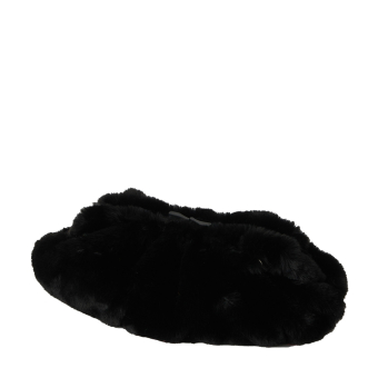 Torebka O bag puffy Fibra sintetica lapin Nero