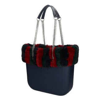 Torebka O bag mini Blu navy